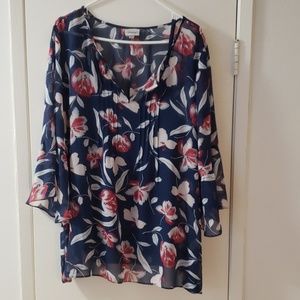 Floral blouse